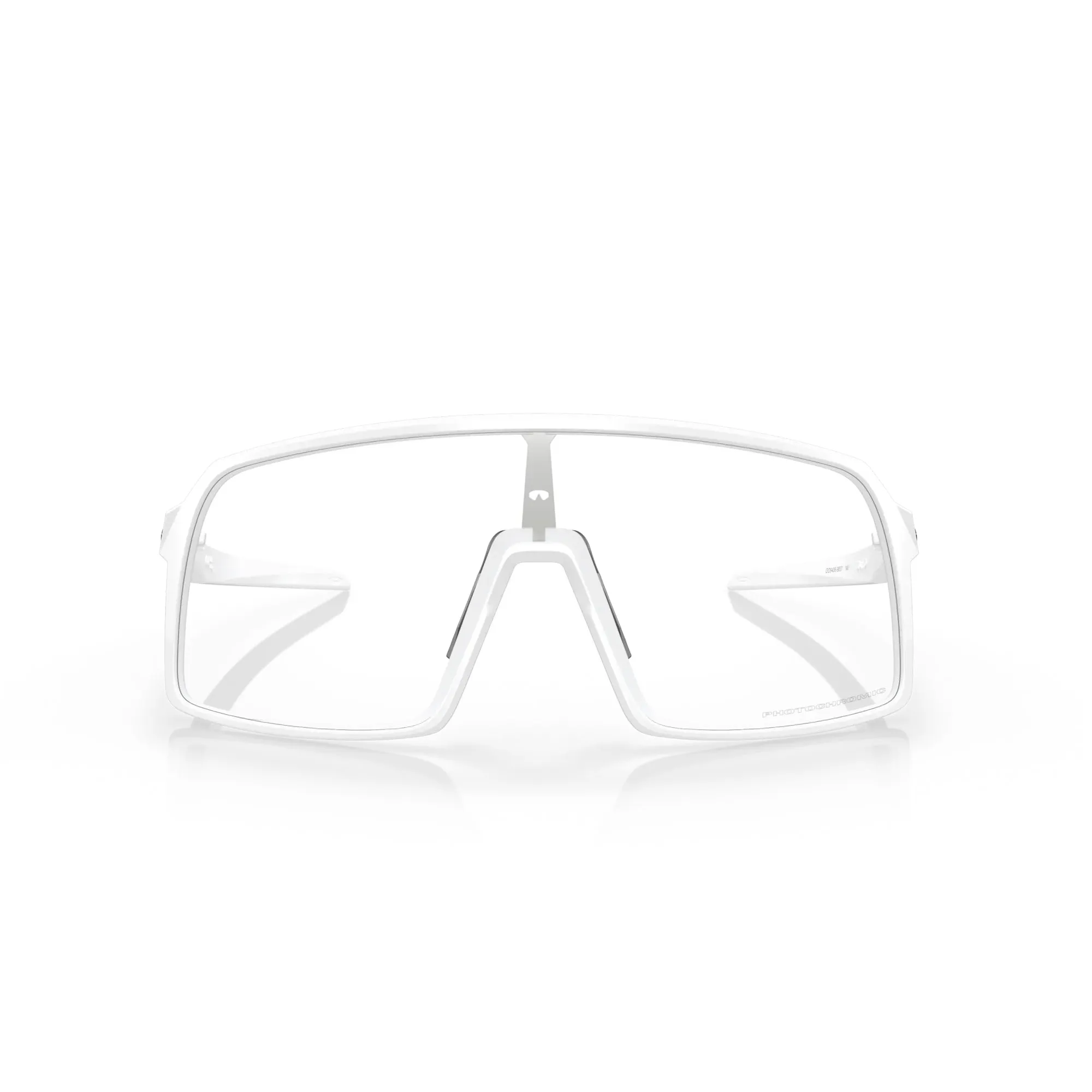 Oakley Sutro Sunglasses - Matte White (Clear To Black Iridium Photochromic Lens)