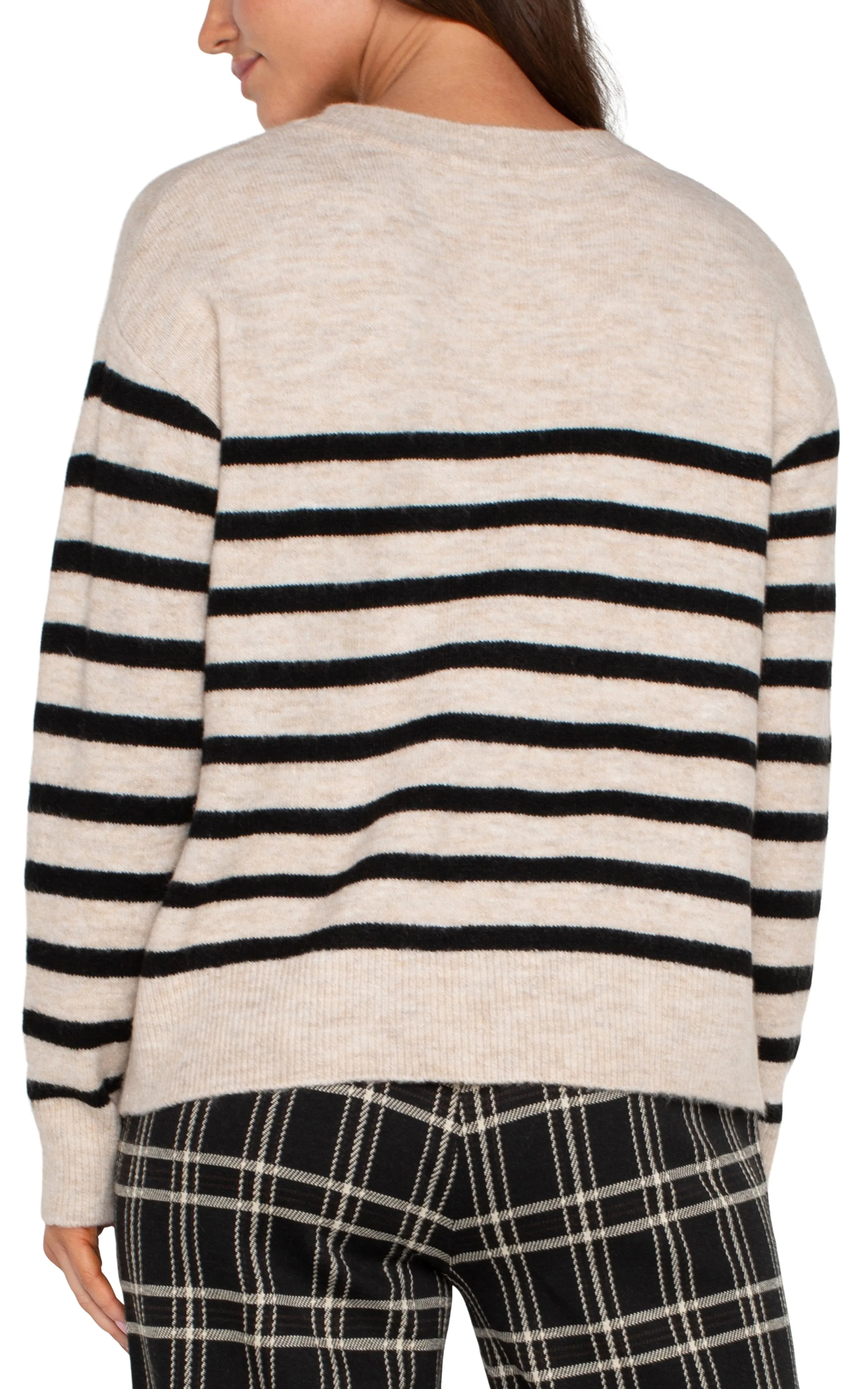 Oatmeal Stripe Sweater