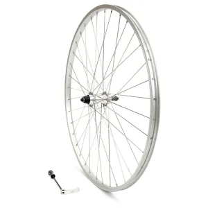 On Track Wheel 700c x 38 RR QR Screw On Silver