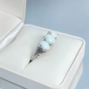 Opal Ring Art Deco Jewelry Design#D41