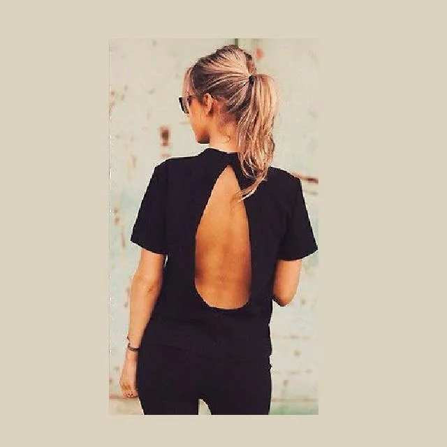 Open Back T-Shirt