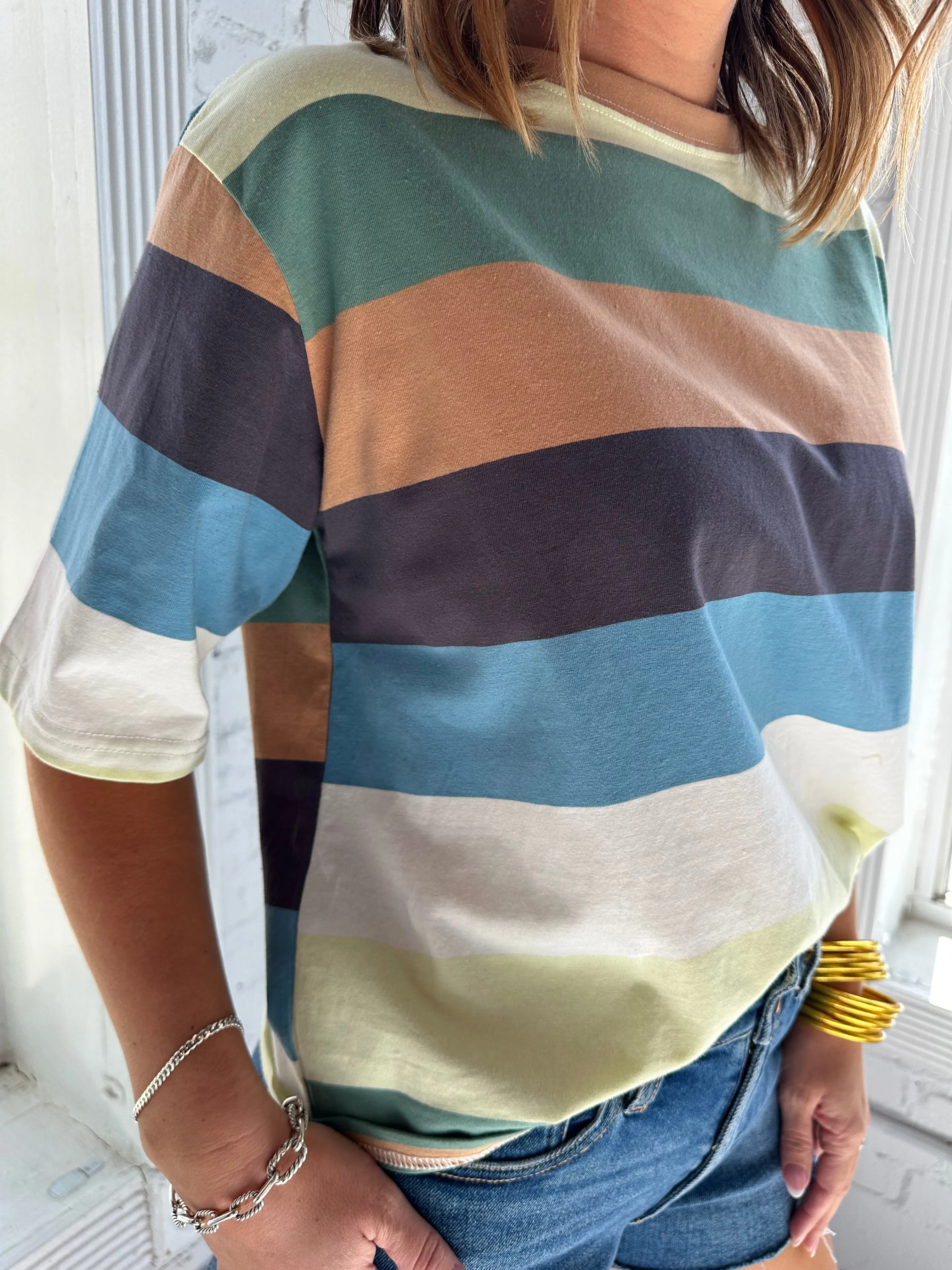 Paige Stripe Top
