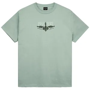 Pass~Port - Lily of The Valley Tee Stonewash Green