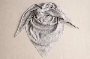 PDF Pattern Download // Knit Triangle Scarf
