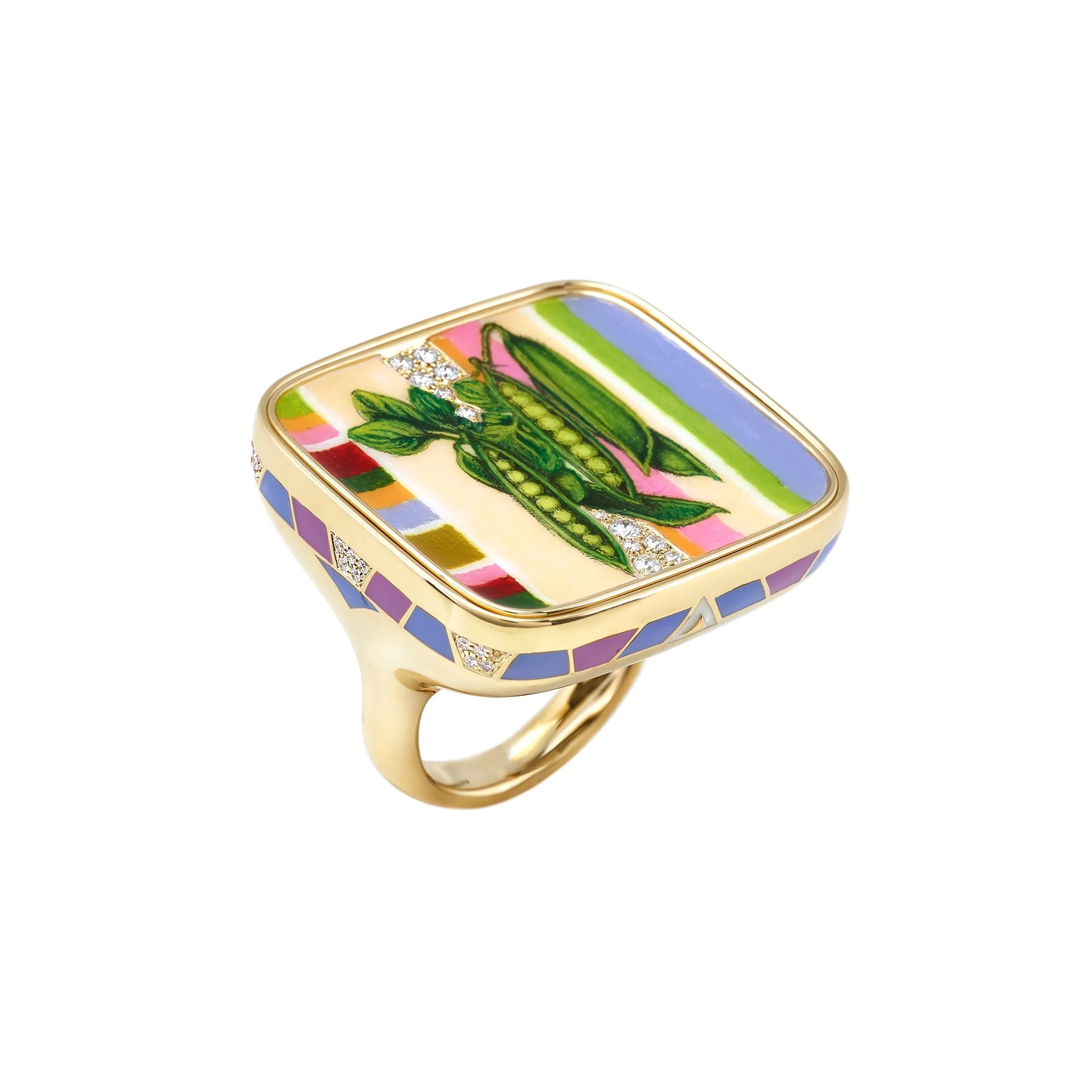 Peas in a Pod Ring