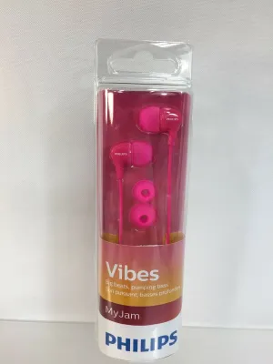 Philips MyJam Beamers in Ear Headphones - Pink (SHE3550PK/27)