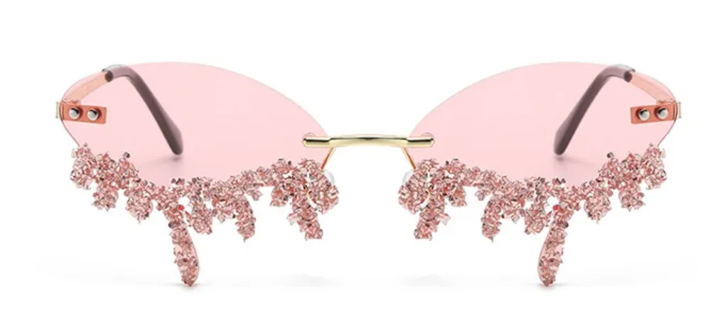 Pink Drip Sunglasses