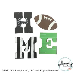 Porch Candy® - HOME FOOTBALL - Design Set