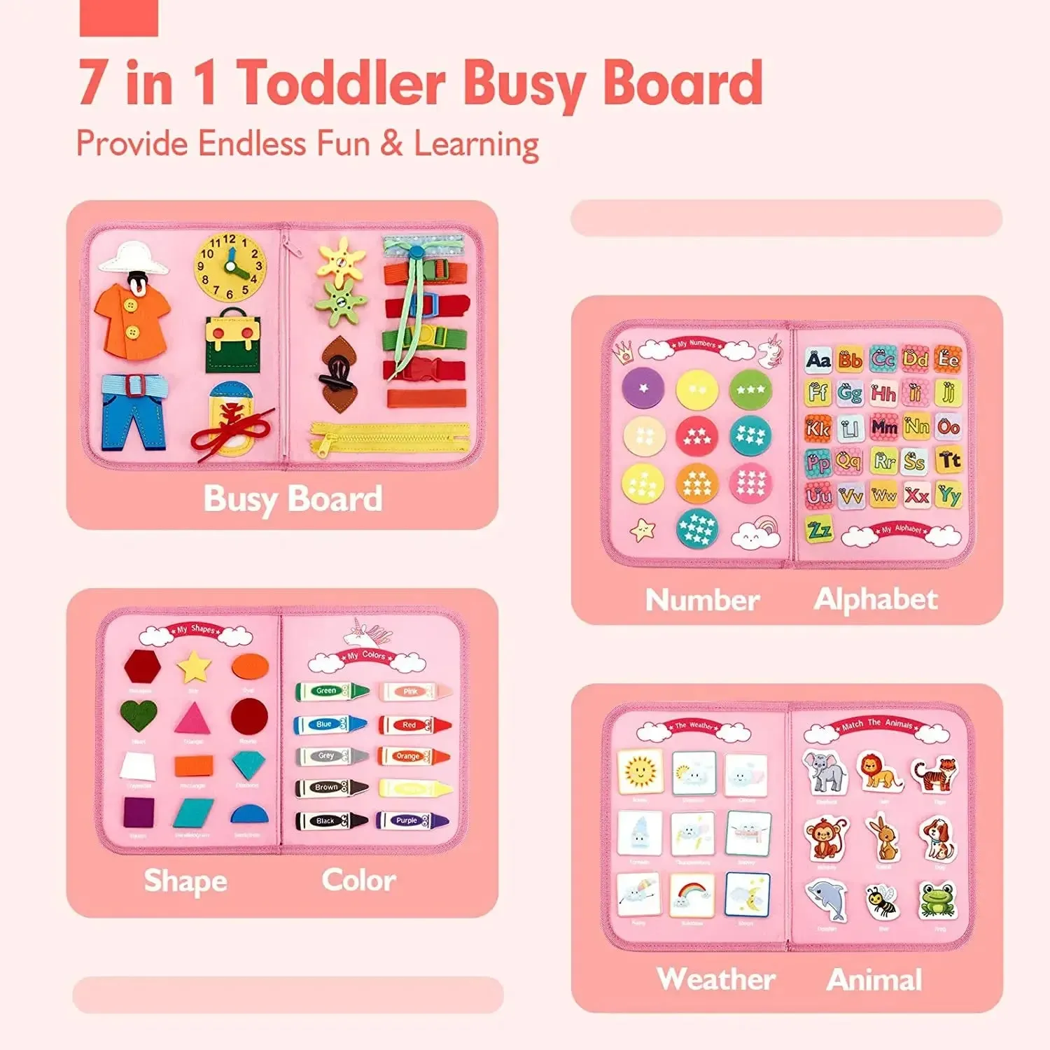 Portable Activity Travel Board