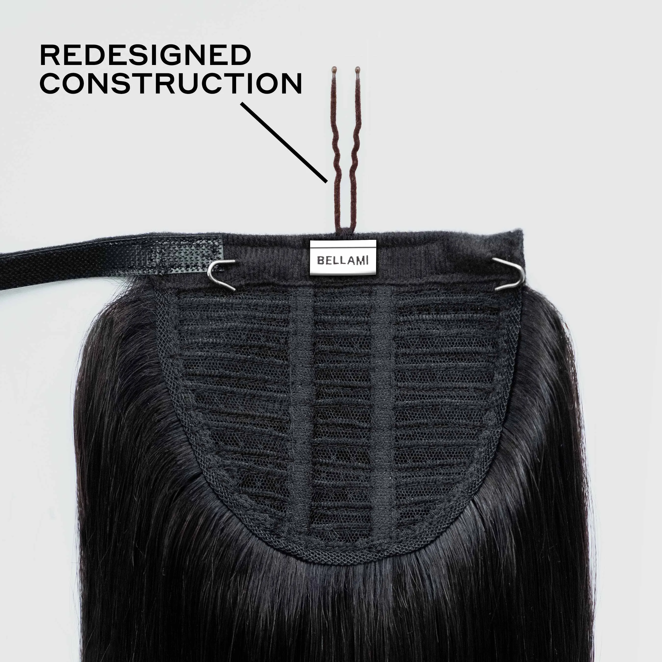 "The Ponytail" 2.0 by Bellami x Andrew Fitzsimons, Dark Honey Cocoa Highlight