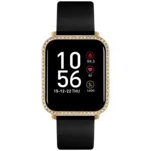 Reflex Active Square Smart Watch - Black Gold