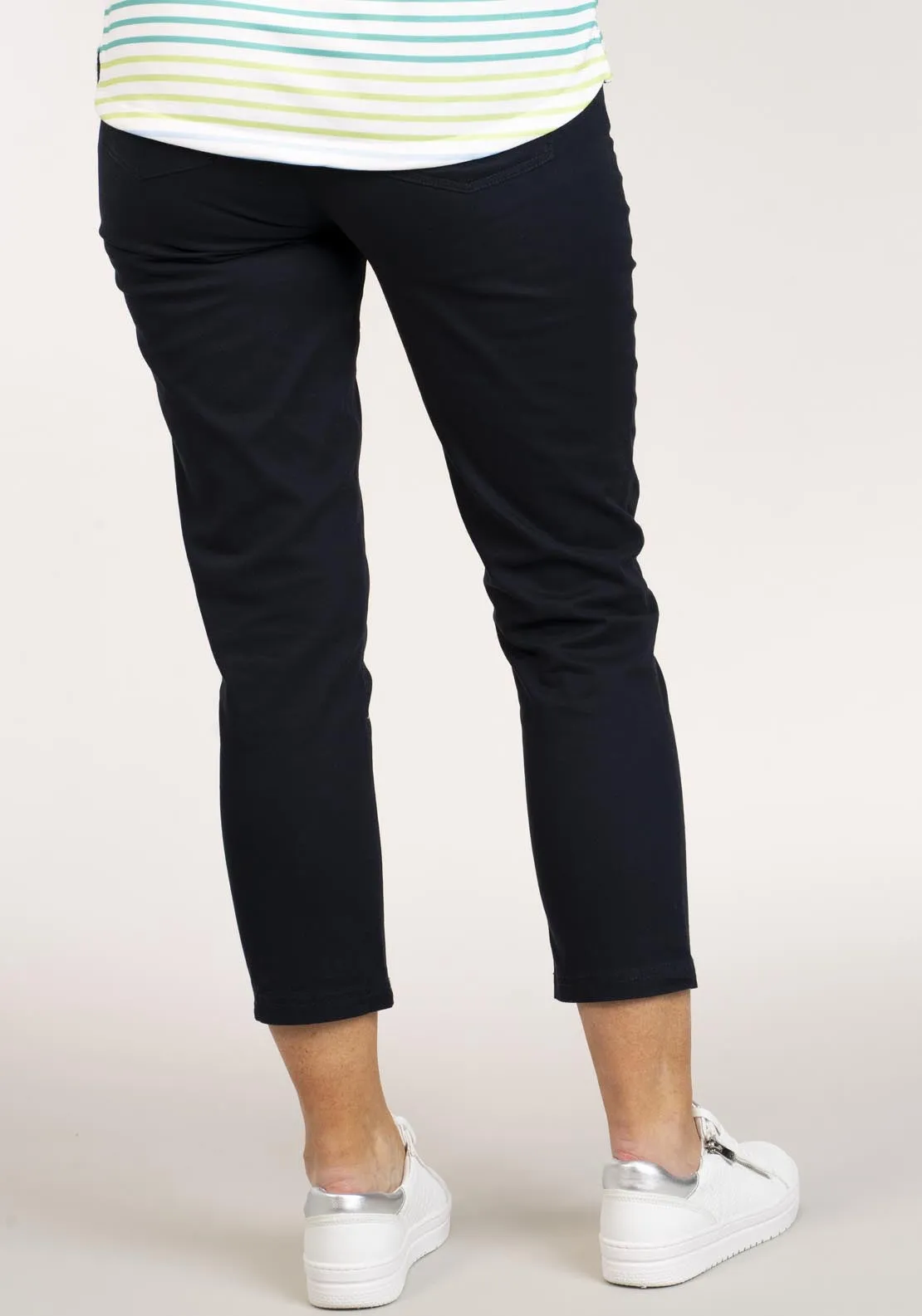 Relaxed Chino Trouser - Navy
