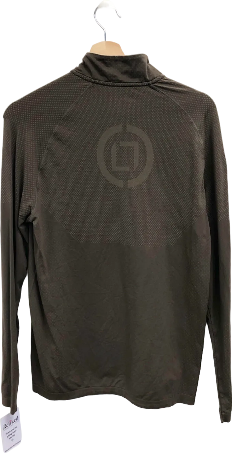Represent Grey Technical 1/4 Zip Top UK L
