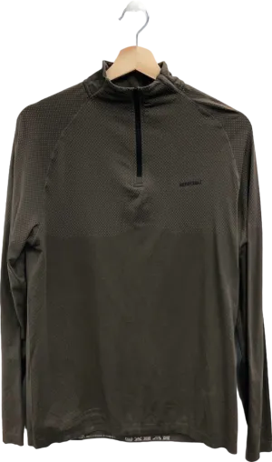 Represent Grey Technical 1/4 Zip Top UK L