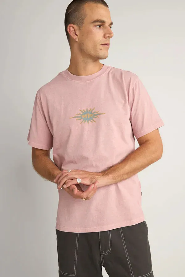 RHYTHM FLAME PRINTED VINTAGE SS T-SHIRT