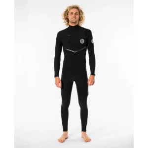 RIP CURL E-BOMB 4/3 CHEST ZIP BLACK