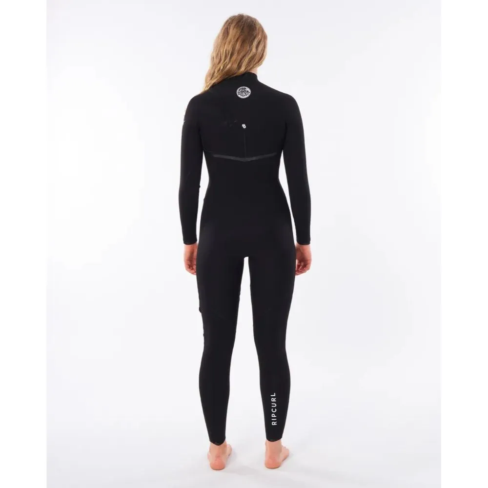 RIP CURL WMS E-BOMB 4/3 ZIP FREE BLACK