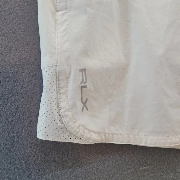 RLX Ralph Lauren Four Way-Stretch Golf Skort White Size Small