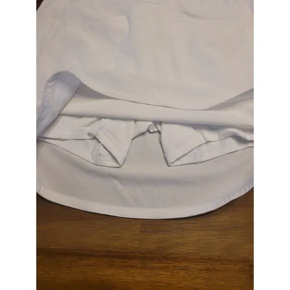 RLX Ralph Lauren Four Way-Stretch Golf Skort White Size Small