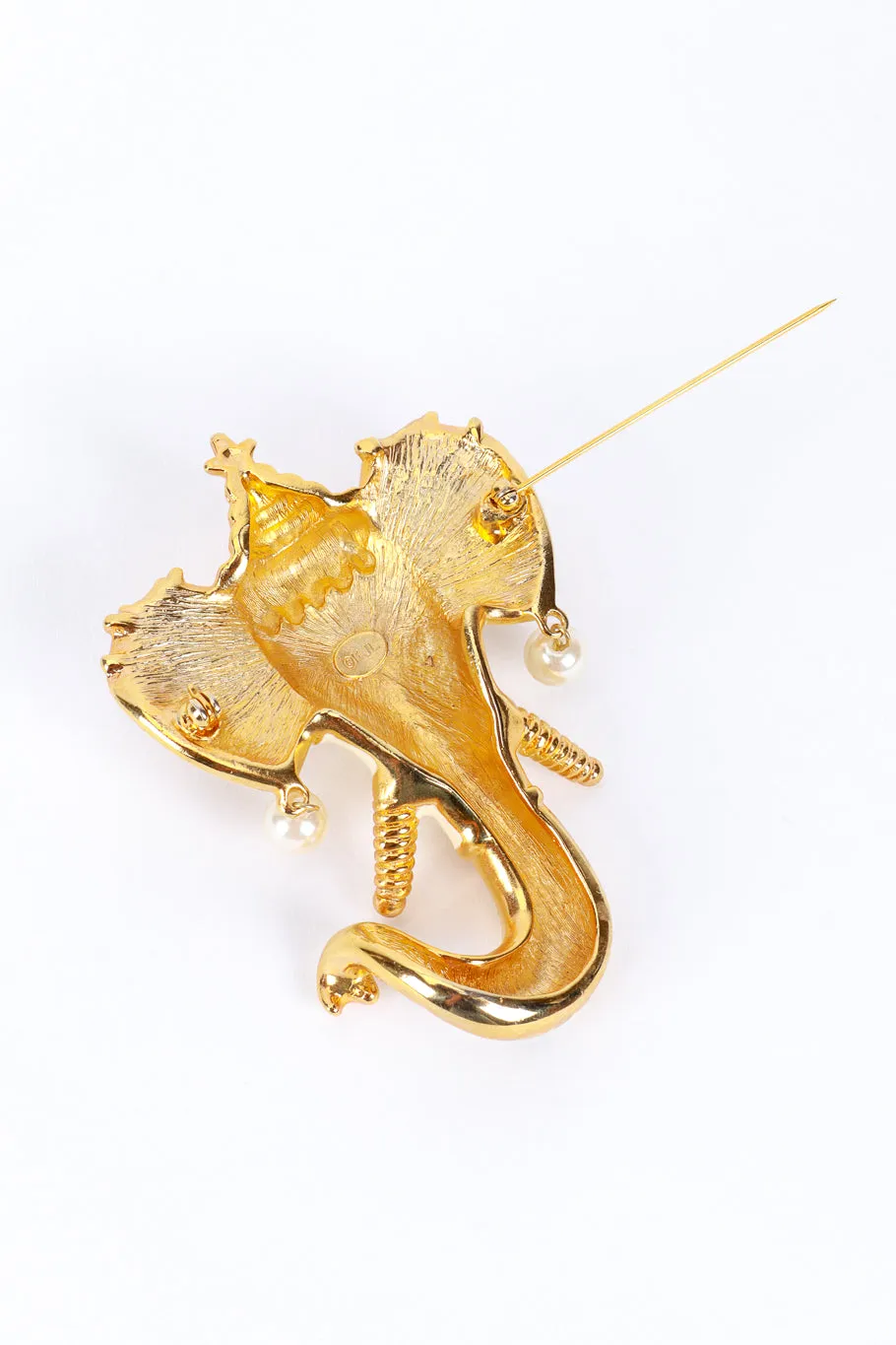 Royal Maharaja Enamel Elephant Brooch