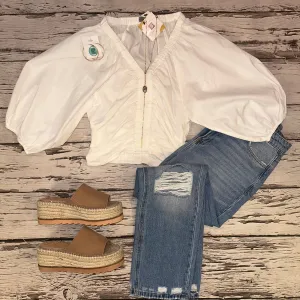 Ruched Detail Top
