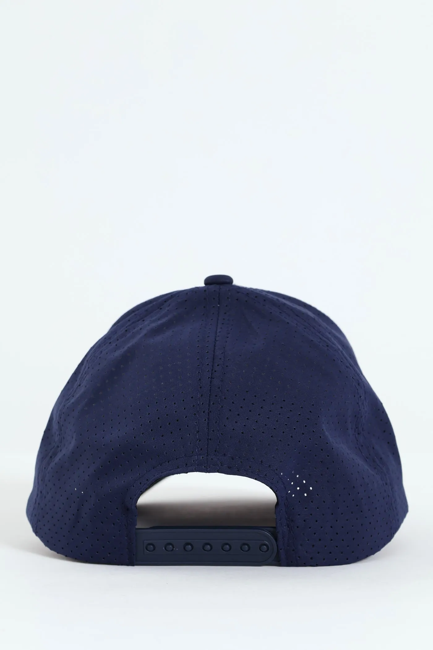 Runner Cap With Metal Ingot - Navy