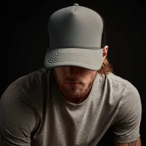 Scuba Trucker Hat - Pale Grey