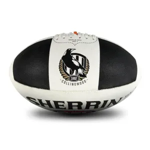 Sherrin All Surface Synthetic Ball - Collingwood Magpies
