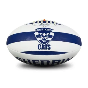 Sherrin All Surface Synthetic Ball - Geelong Cats