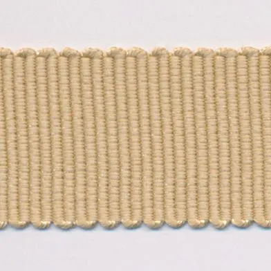 Silk Grosgrain Ribbon #162 Cream Khaki