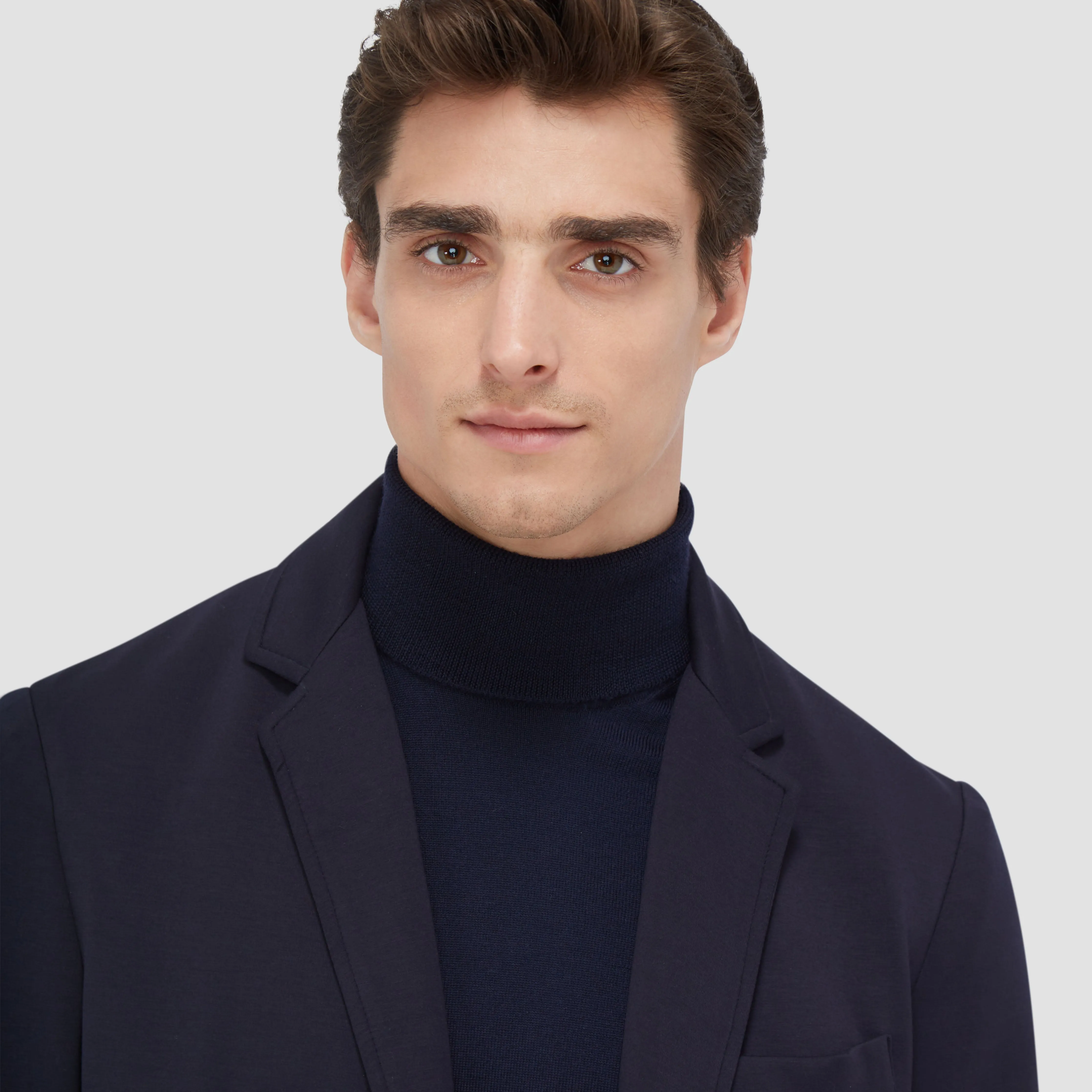 Soft Touch Two Button Knit Blazer