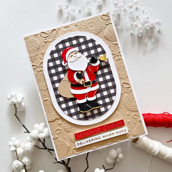 Spellbinders - Vintage Ornaments 3 D Embossing Folder