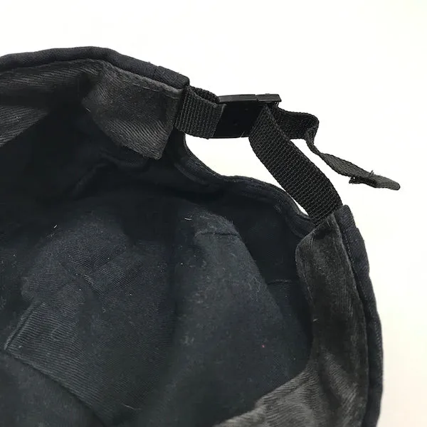 Supreme Vintage Ripstop 6 Panel Box Logo Camp Cap Navy