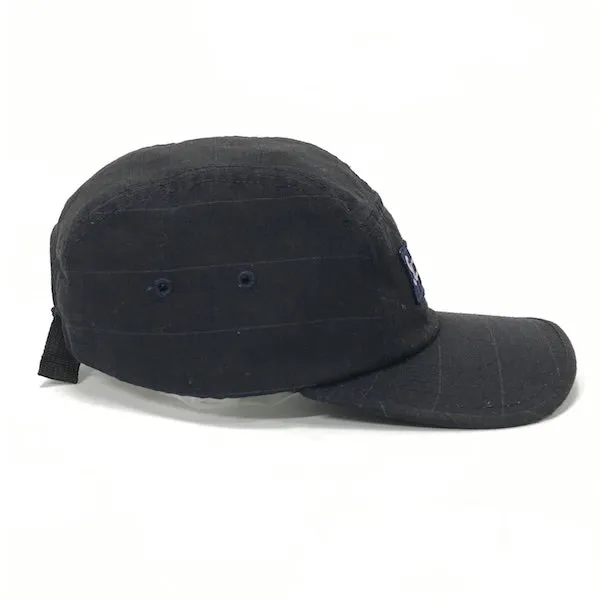 Supreme Vintage Ripstop 6 Panel Box Logo Camp Cap Navy