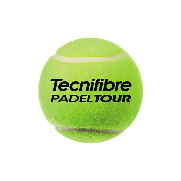 Tecnifibre Padel Tennis Tour Balls - Tube of 3