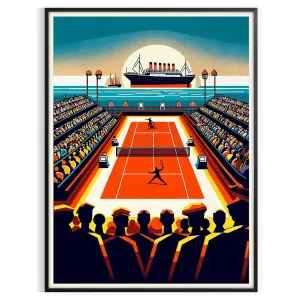 Tennis Titanic Poster 2