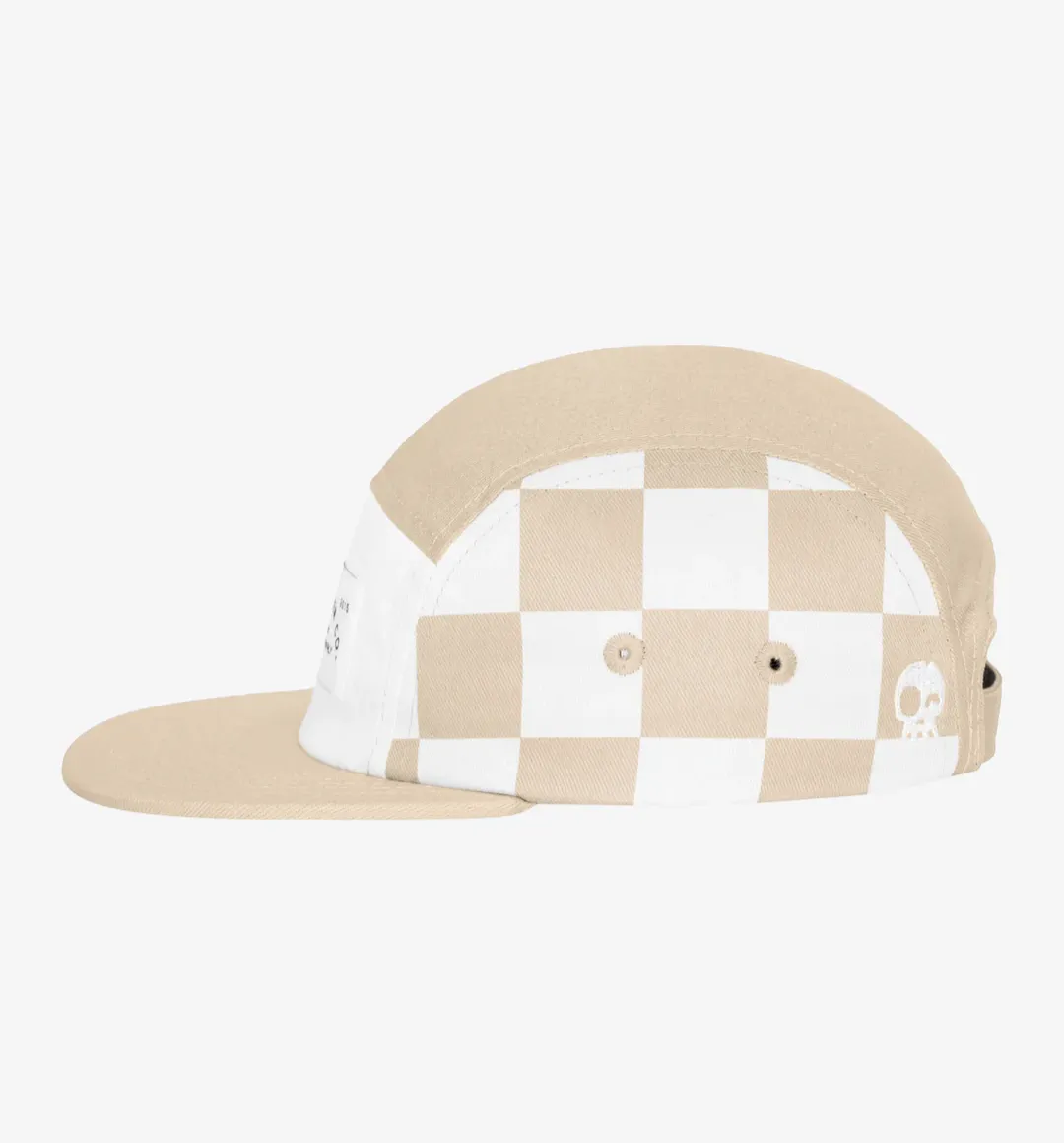 The Check Yourself Five Panel Hat - Seashore - KIDS