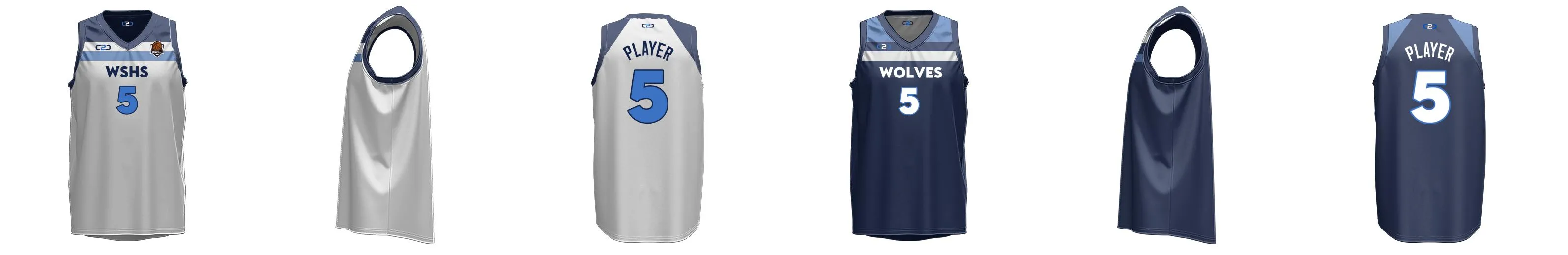 Timberwolves Core V Reversible Basketball Singlet Design Your Own Custom