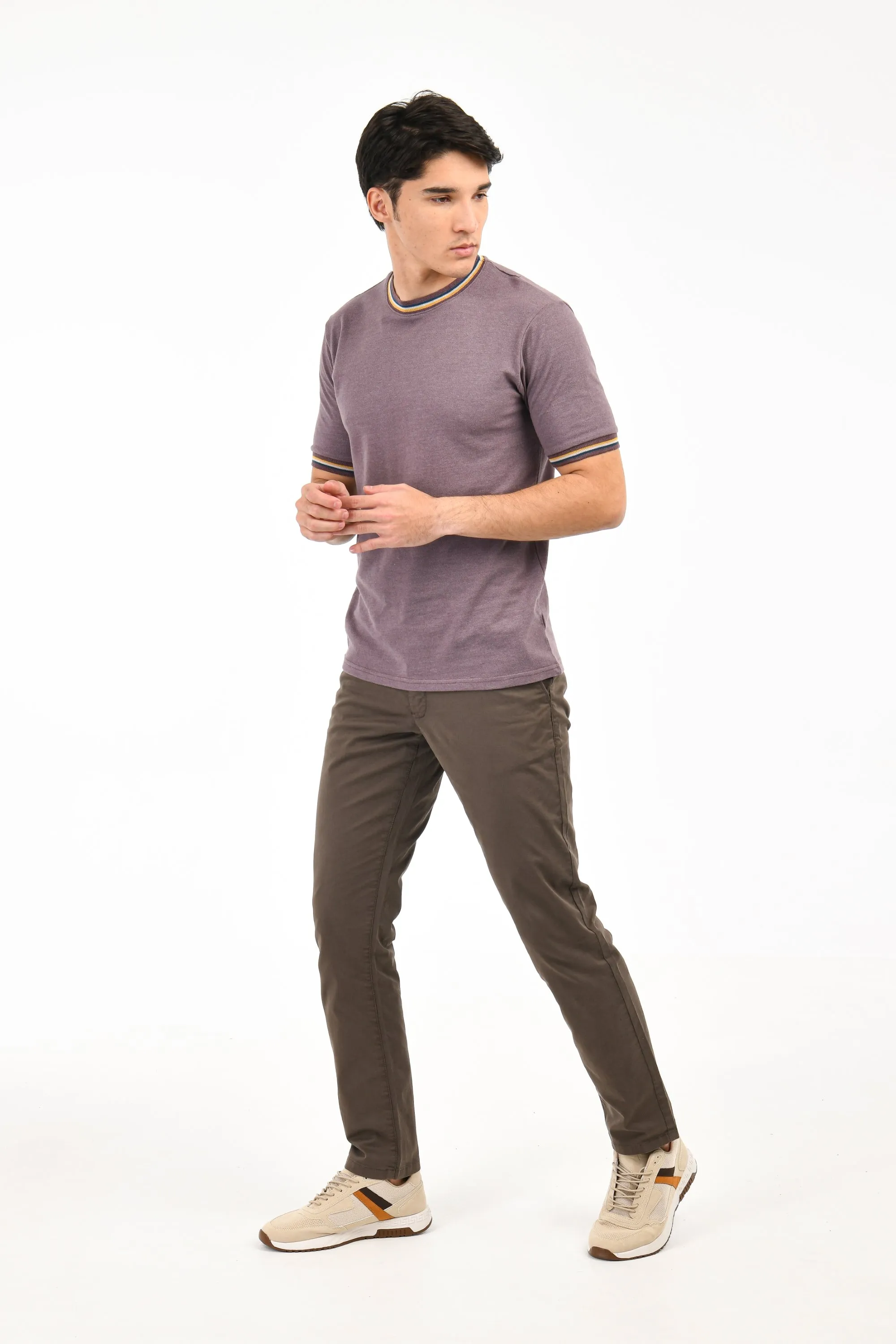 Tipping Collar T-Shirt
