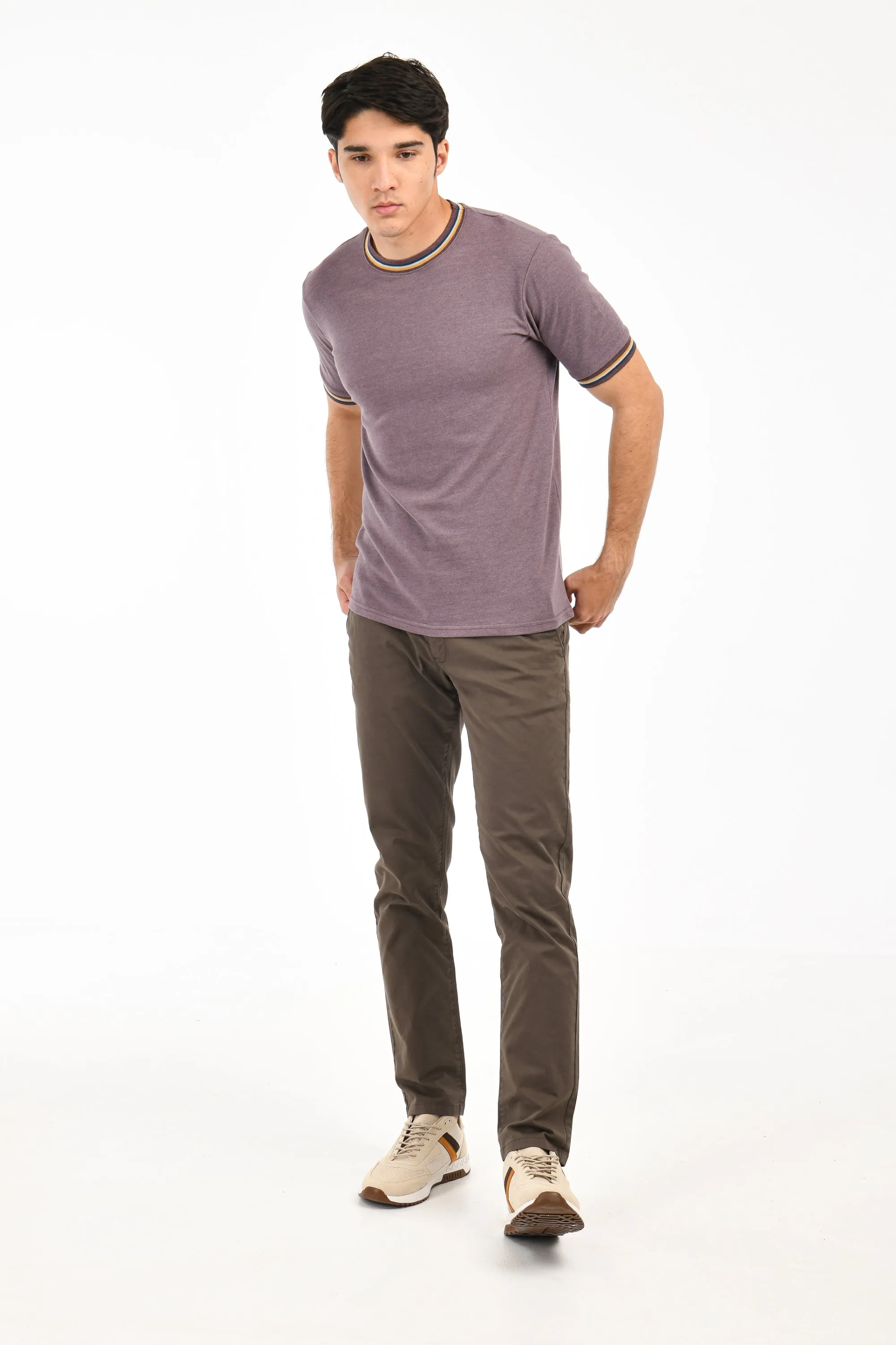 Tipping Collar T-Shirt