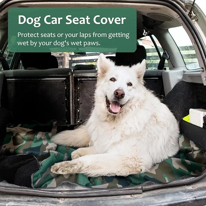 Tirrinia Outdoors Waterproof Throw Blanket, Sherpa Fleece Stadium Windproof Mat for Camping, Picnic, Traveling, Boat, Football - Machine Washable