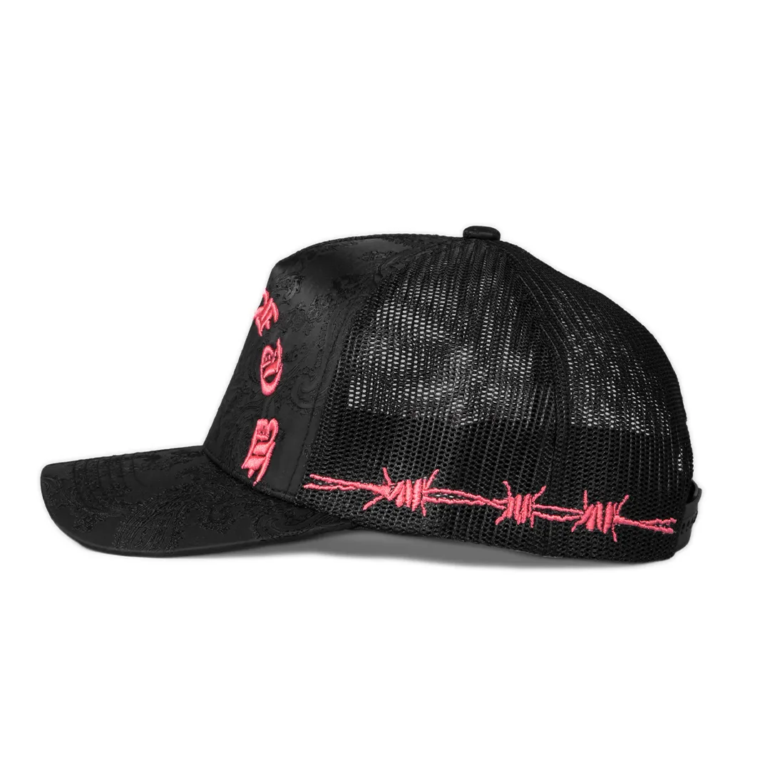 Trucker Hat Panther Red - RadioActive Murder She Wrote - Unisex