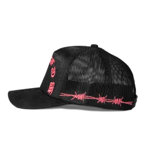 Trucker Hat Panther Red - RadioActive Murder She Wrote - Unisex