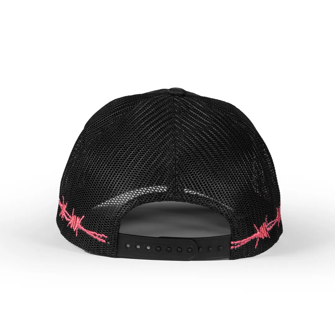 Trucker Hat Panther Red - RadioActive Murder She Wrote - Unisex