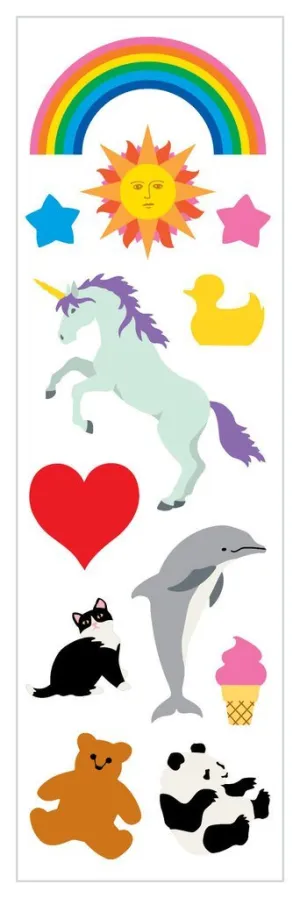Unicorn Nostalgic Classics Stickers