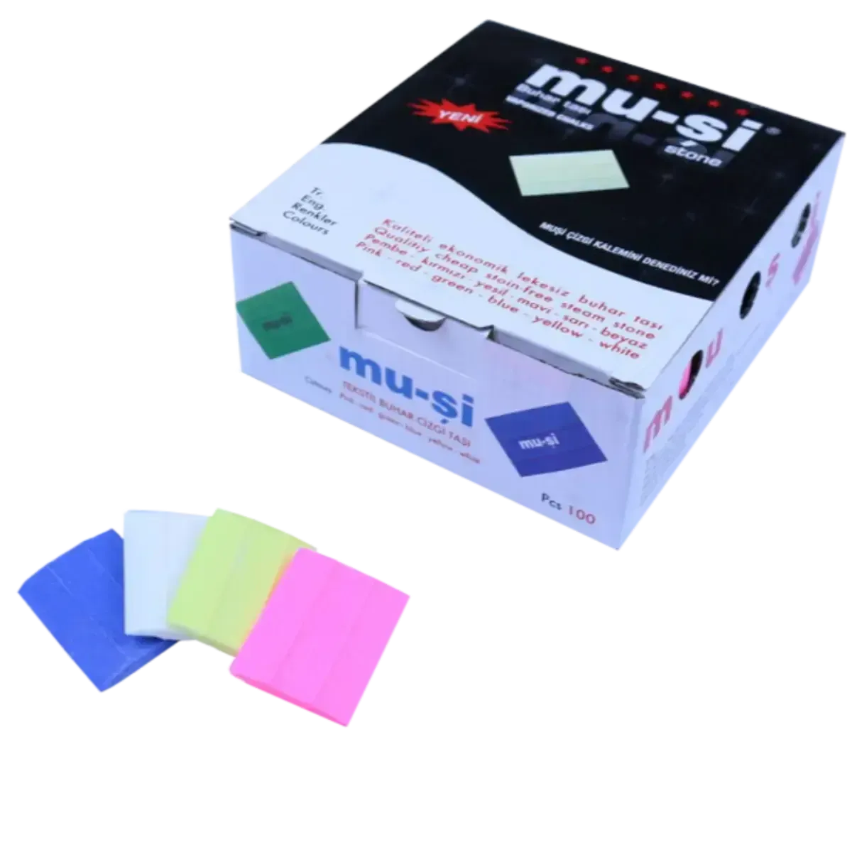 Vaporising Garment Marking Wax Box of 100 By Mu-si
