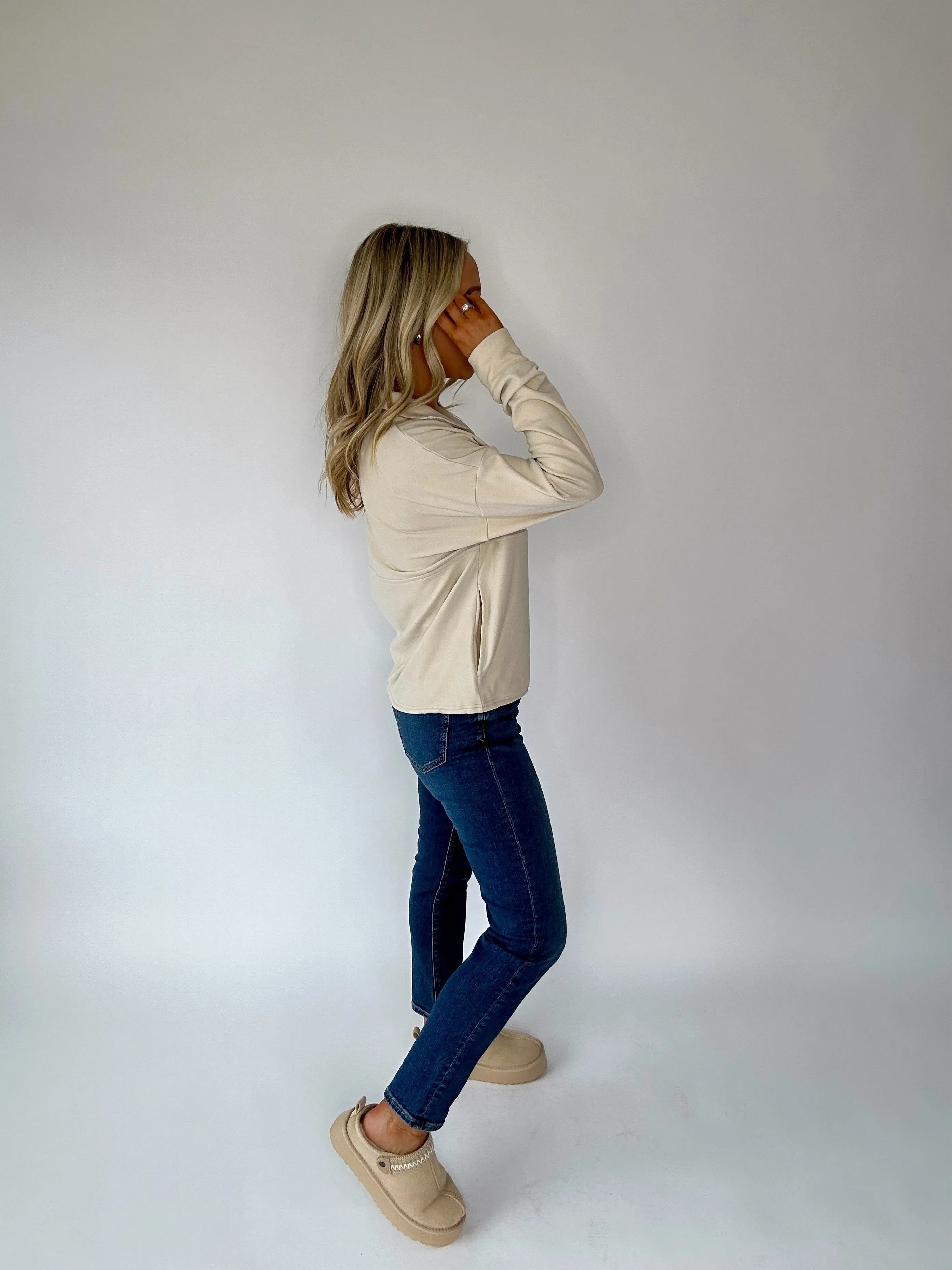 VARLEY Timberley Half-Zip Midlayer - Cement Marl
