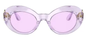 Versace Kids VK 4428U 53721A Butterfly Plastic Purple Sunglasses with Purple Lens