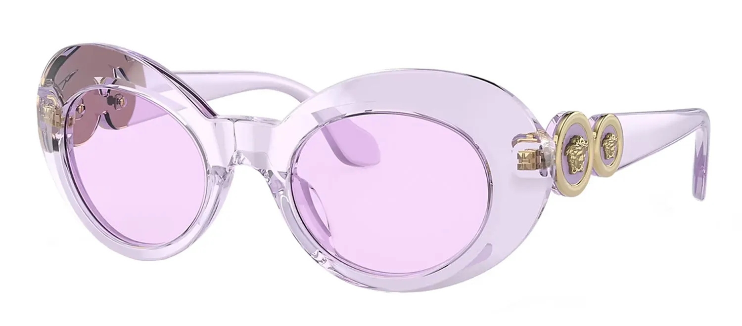 Versace Kids VK 4428U 53721A Butterfly Plastic Purple Sunglasses with Purple Lens