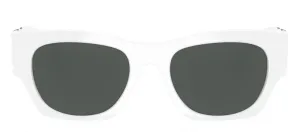 Versace VE 4479U 314/87 Pillow Plastic White Sunglasses with Grey Lens